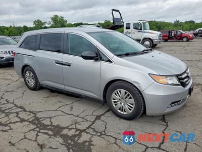 Czwarte zdjęcie samochodu z boku: 2014 HONDA ODYSSEY LX VIN:5FNRL5H2XEB134279 - miniatura