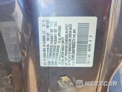 Zdjęcie 13 z 13 samochodu: 2015 HONDA ODYSSEY EXL VIN:5FNRL5H6XFB065274 - miniatura