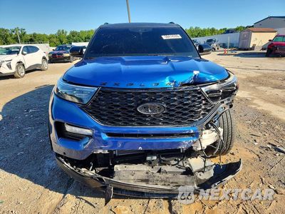 Piąte zdjęcie samochodu w środku: 2020 FORD EXPLORER ST VIN:1FM5K8GC5LGA24252 - miniatura
