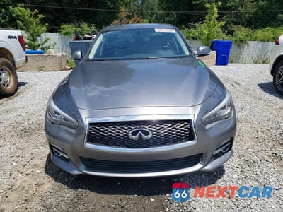 Piąte zdjęcie samochodu w środku: 2014 INFINITI Q50 BASE VIN:JN1BV7AR3EM693147 - miniatura
