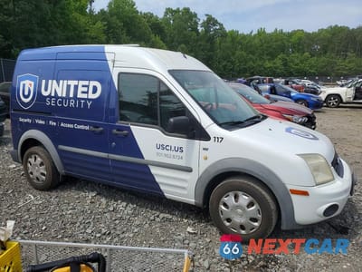 Czwarte zdjęcie samochodu z boku: 2013 FORD TRANSIT CONNECT XLT VIN:NM0LS7DNXDT133064 - miniatura
