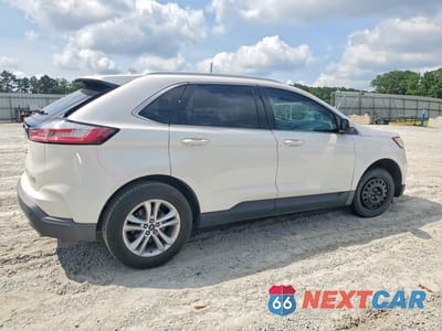 Trzecie zdjęcie samochodu z tyłu: 2019 FORD EDGE SEL VIN:2FMPK3J98KBB08189 - miniatura
