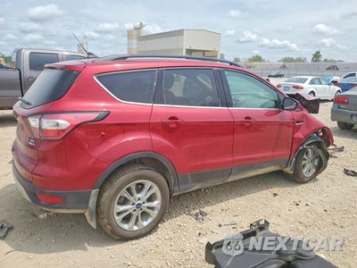 Trzecie zdjęcie samochodu z tyłu: 2018 FORD ESCAPE SEL VIN:1FMCU9HD8JUC07688 - miniatura
