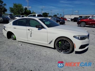 Czwarte zdjęcie samochodu z boku: 2018 BMW 530E VIN:WBAJA9C57JB252537 - miniatura