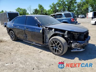 Czwarte zdjęcie samochodu z boku: 2023 BMW I7 XDRIVE60 VIN:WBY53EJ01PCL65173 - miniatura