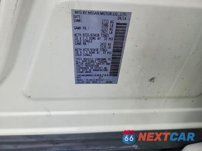 Zdjęcie 13 z 13 samochodu: 2014 NISSAN PATHFINDER SV VIN:5N1AR2MM0EC688294 - miniatura