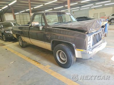 Czwarte zdjęcie samochodu z boku: 1986 CHEVROLET C10 VIN:1GCDC14H5GF341755 - miniatura