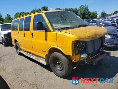 Czwarte zdjęcie samochodu z boku: 2006 GMC SAVANA RV G3500 VIN:1GDHG35U761206815 - miniatura