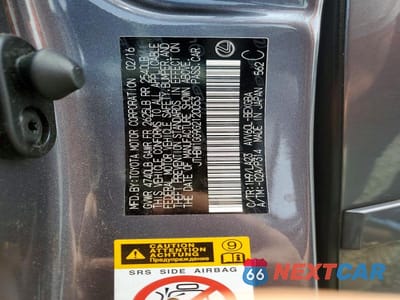 Zdjęcie 12 z 12 samochodu: 2016 LEXUS ES 300H VIN:JTHBW1GG9G2120053 - miniatura