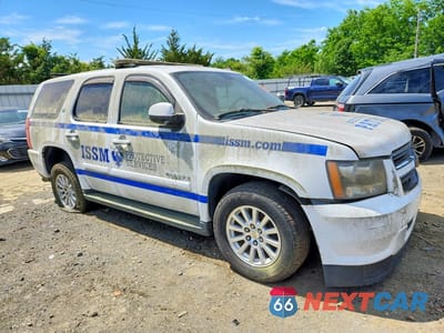 Czwarte zdjęcie samochodu z boku: 2008 CHEVROLET TAHOE K1500 HYBRID VIN:1GNFK13578R278054 - miniatura