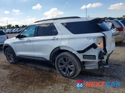 Drugie zdjęcie samochodu z przodu: 2021 FORD EXPLORER XLT VIN:1FMSK8DH8MGA38599 - miniatura