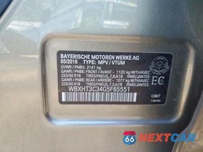 Zdjęcie 13 z 13 samochodu: 2016 BMW X1 XDRIVE28I VIN:WBXHT3C34G5F65551 - miniatura