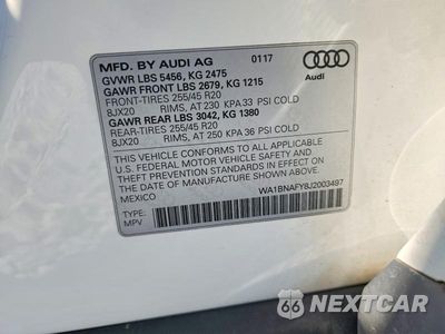 Zdjęcie 13 z 13 samochodu: 2018 AUDI Q5 PREMIUM PLUS VIN:WA1BNAFY8J2003497 - miniatura