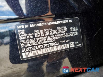 Zdjęcie 14 z 14 samochodu: 2026 BMW X7 XDRIVE40I VIN:5UX23EM03T9378030 - miniatura