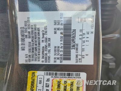 Zdjęcie 13 z 13 samochodu: 2018 LINCOLN MKZ PREMIERE VIN:3LN6L5A99JR626266 - miniatura