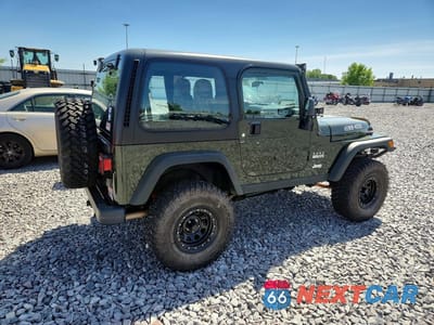 Trzecie zdjęcie samochodu z tyłu: 2005 JEEP WRANGLER X VIN:1J4FA39S75P309888 - miniatura