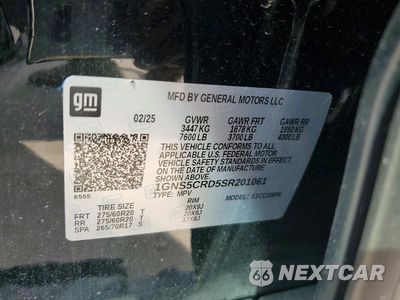 Zdjęcie 14 z 14 samochodu: 2025 CHEVROLET SUBURBAN C1500 LT VIN:1GNS5CRD5SR201061 - miniatura
