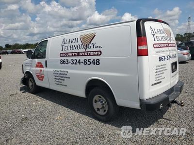 Trzecie zdjęcie samochodu z tyłu: 2017 CHEVROLET EXPRESS G2500 VIN:1GCWGAFF1H1308209 - miniatura
