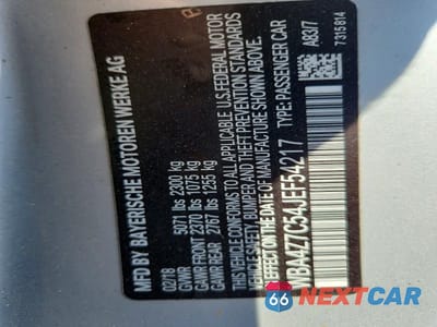 Zdjęcie 13 z 13 samochodu: 2018 BMW 440XI VIN:WBA4Z7C54JEF54217 - miniatura