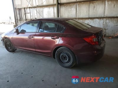 Drugie zdjęcie samochodu z przodu: 2012 HONDA CIVIC LX VIN:2HGFB2F50CH531588 - miniatura