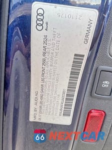 Zdjęcie 10 z 12 samochodu: 2018 AUDI S4 PREMIUM PLUS VIN:WAUB4AF40JA003891 - miniatura