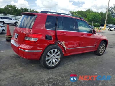 Trzecie zdjęcie samochodu z tyłu: 2011 MERCEDES-BENZ GLK 350 4MATIC VIN:WDCGG8HB1BF528431 - miniatura