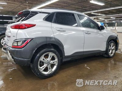 Trzecie zdjęcie samochodu z tyłu: 2022 HYUNDAI KONA SEL VIN:KM8K6CAB7NU921118 - miniatura