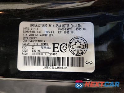 Zdjęcie 13 z 13 samochodu: 2018 INFINITI Q60 3.0T LUXE VIN:JN1EV7EL4JM391315 - miniatura
