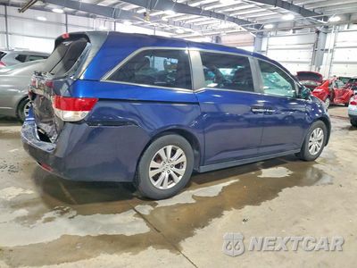Trzecie zdjęcie samochodu z tyłu: 2016 HONDA ODYSSEY EXL VIN:5FNRL5H63GB131827 - miniatura