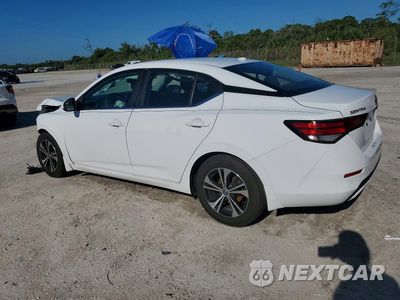 Drugie zdjęcie samochodu z przodu: 2022 NISSAN SENTRA SV VIN:3N1AB8CV7NY205660 - miniatura