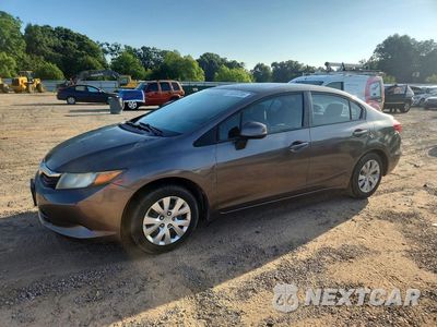 2012 HONDA CIVIC LX 19XFB2F52CE080366 - główne zdjęcie licytacji z USA - miniatura
