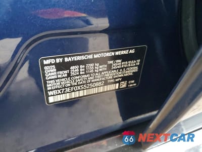 Zdjęcie 13 z 13 samochodu: 2025 BMW X1 XDRIVE28I VIN:WBX73EF0XS5250882 - miniatura