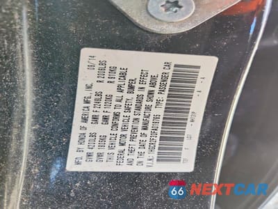 Zdjęcie 12 z 12 samochodu: 2015 HONDA ACCORD LX VIN:1HGCR2F30FA019765 - miniatura