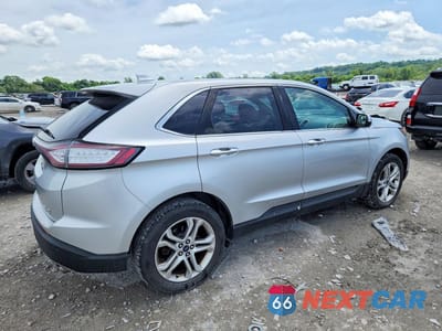 Trzecie zdjęcie samochodu z tyłu: 2018 FORD EDGE TITANIUM VIN:2FMPK3K90JBB42625 - miniatura
