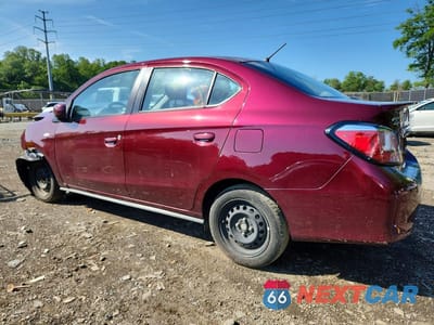 Drugie zdjęcie samochodu z przodu: 2024 MITSUBISHI MIRAGE G4 ES VIN:ML32FUFJ2RHF03743 - miniatura
