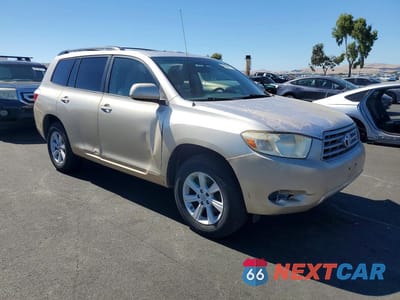 Czwarte zdjęcie samochodu z boku: 2008 TOYOTA HIGHLANDER BASE VIN:JTEES41A882102964 - miniatura