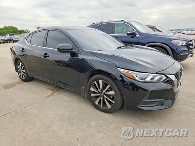 Czwarte zdjęcie samochodu z boku: 2022 NISSAN SENTRA SV VIN:3N1AB8CV6NY299157 - miniatura