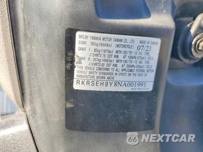 Zdjęcie 9 z 9 samochodu: 2022 YAMAHA YW125 VIN:RKRSEH9Y8NA001991 - miniatura