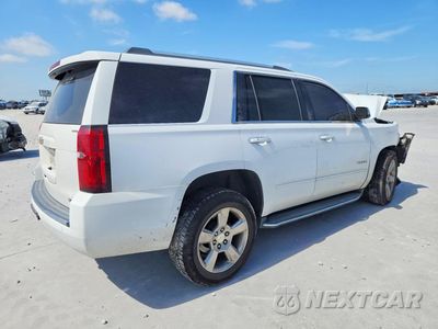 Trzecie zdjęcie samochodu z tyłu: 2018 CHEVROLET TAHOE C1500 PREMIER VIN:1GNSCCKC0JR240825 - miniatura