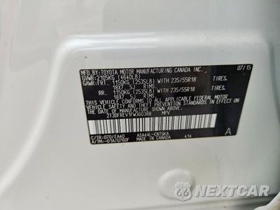 Zdjęcie 13 z 13 samochodu: 2015 TOYOTA RAV4 LIMITED VIN:2T3DFREV1FW360388 - miniatura