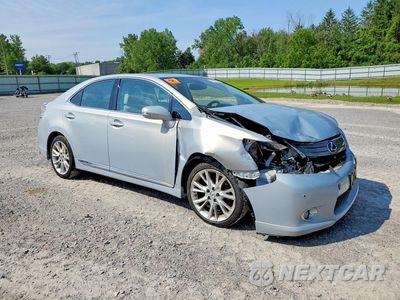 Czwarte zdjęcie samochodu z boku: 2010 LEXUS HS 250H VIN:JTHBB1BA6A2027366 - miniatura