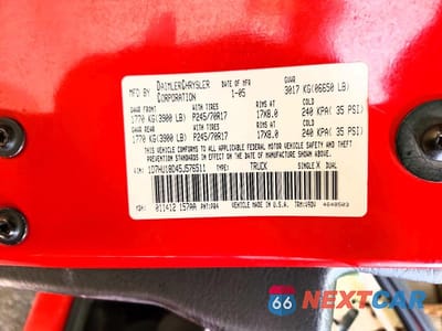 Zdjęcie 12 z 12 samochodu: 2005 DODGE RAM 1500 ST VIN:1D7HU18D45J576511 - miniatura