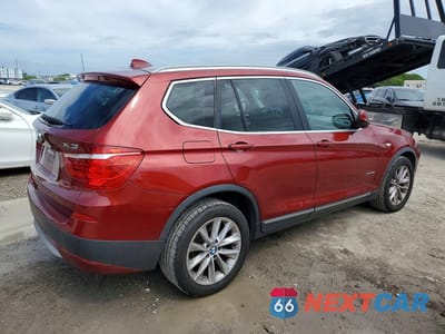 Trzecie zdjęcie samochodu z tyłu: 2011 BMW X3 XDRIVE28I VIN:5UXWX5C51BL716190 - miniatura