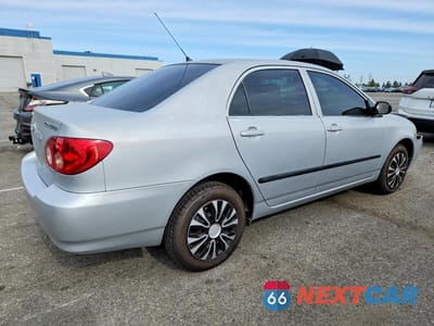 Trzecie zdjęcie samochodu z tyłu: 2006 TOYOTA COROLLA CE VIN:JTDBR32E160099767 - miniatura