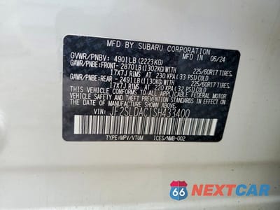 Zdjęcie 13 z 13 samochodu: 2025 SUBARU FORESTER VIN:JF2SLDAC1SH433400 - miniatura