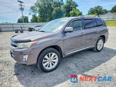 2012 TOYOTA HIGHLANDER HYBRID LIMITED JTEDC3EH8C2008019 - główne zdjęcie licytacji z USA - miniatura
