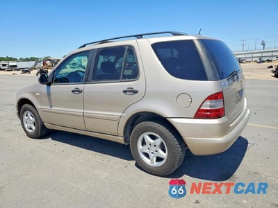 Drugie zdjęcie samochodu z przodu: 2001 MERCEDES-BENZ ML 320 VIN:4JGAB54E61A277132 - miniatura