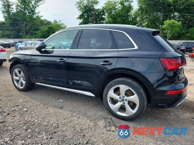 Drugie zdjęcie samochodu z przodu: 2021 AUDI Q5 PREMIUM PLUS VIN:WA1BAAFY0M2015398 - miniatura