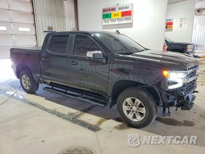 Czwarte zdjęcie samochodu z boku: 2024 CHEVROLET SILVERADO K1500 LT VIN:1GCPDDEK4RZ158080 - miniatura