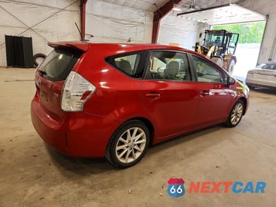 Trzecie zdjęcie samochodu z tyłu: 2012 TOYOTA PRIUS V FIVE VIN:JTDZN3EU2C3042856 - miniatura